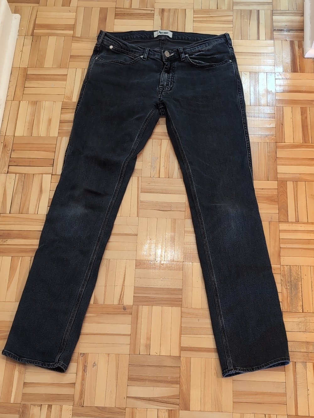 Acne Max Men Ray Slim Straight Men's Jeans Size 32/32